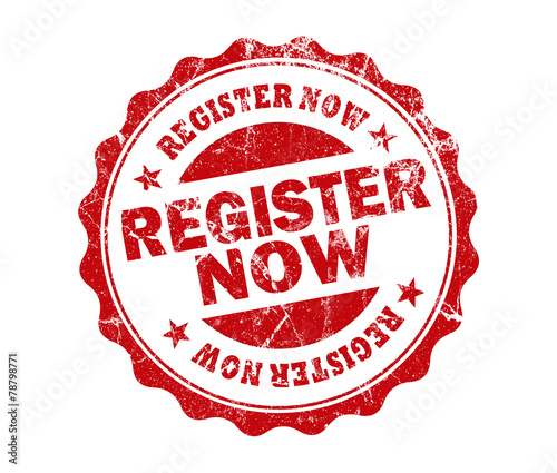 register now stamp