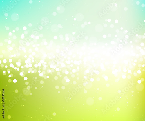 Spring fresh glitter background photo