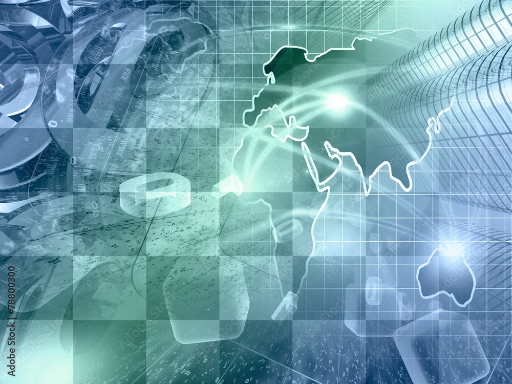 Obraz premium Computer background