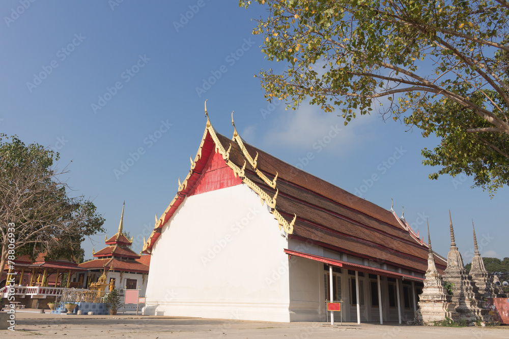 Fototapeta premium Temple at Wat pikul Sokan