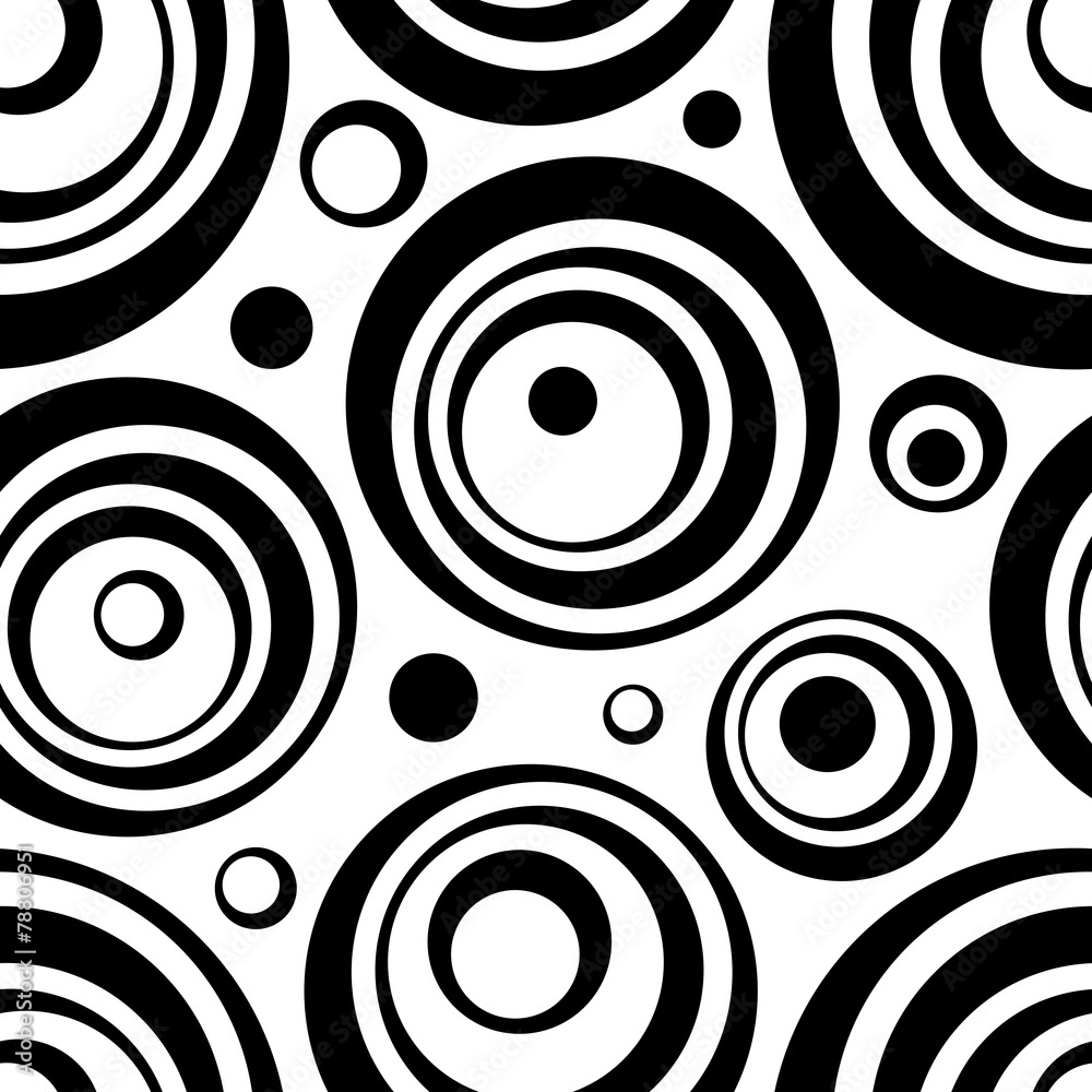Fototapeta premium Seamless Bubble Background