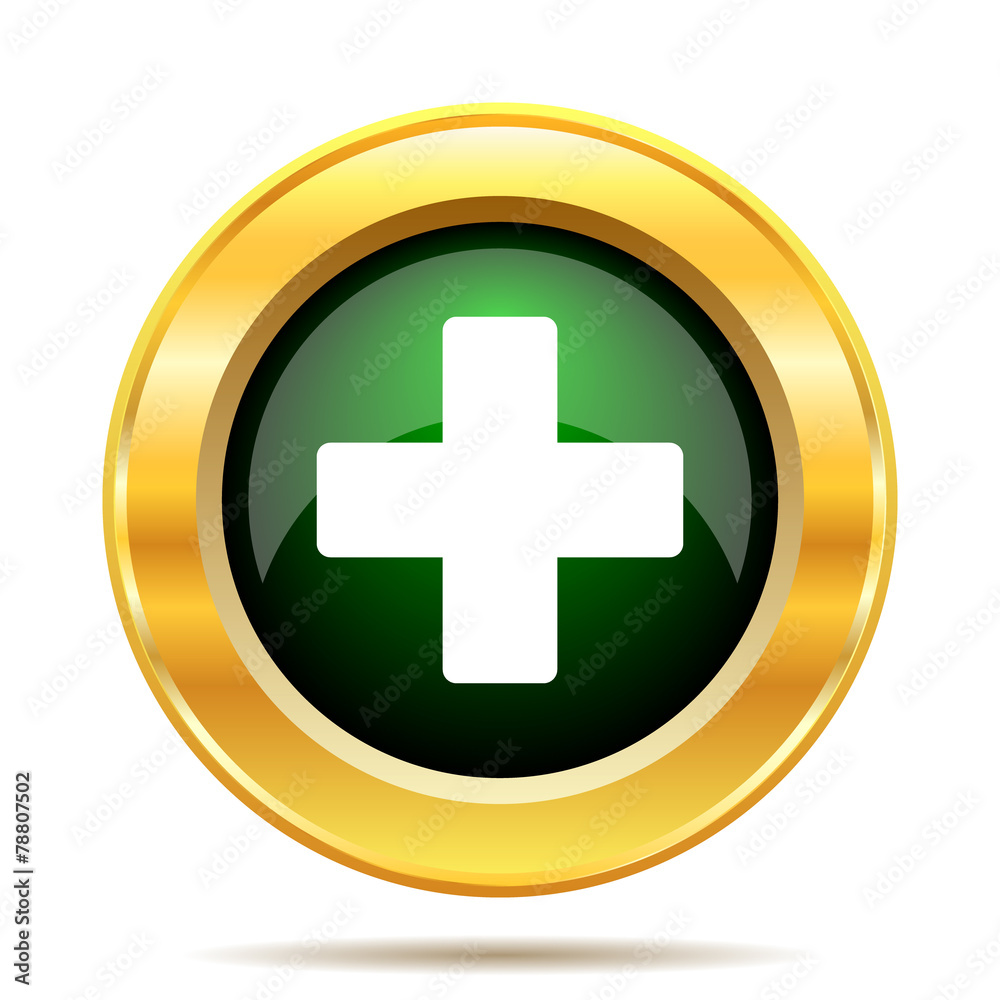 Obraz premium Medical cross icon