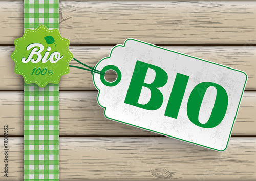 Bio Food Price Sticker Label