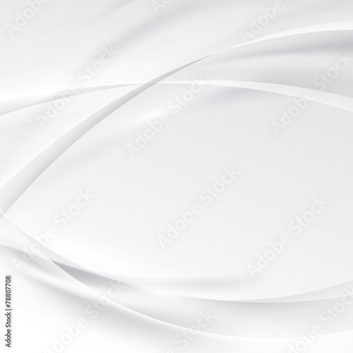 Smooth swoosh abstract modern grey border line background