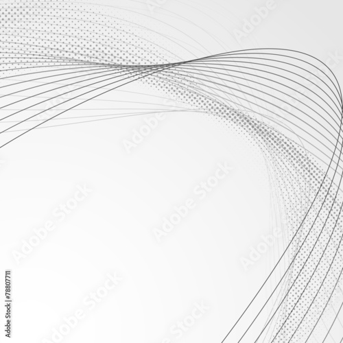 Swoosh wave line abstract modern brochure backdrop