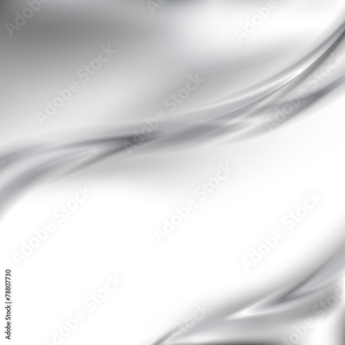 Abstract metal silver border background template