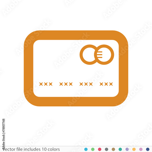 Sticker Icon - Vector file includes all colors