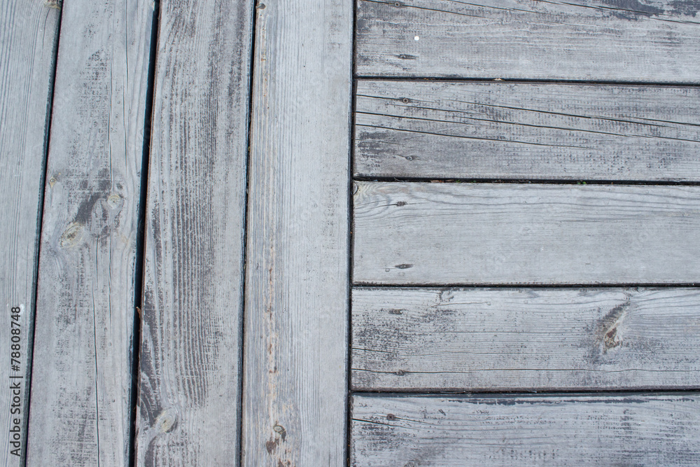 Obraz premium Gray wood