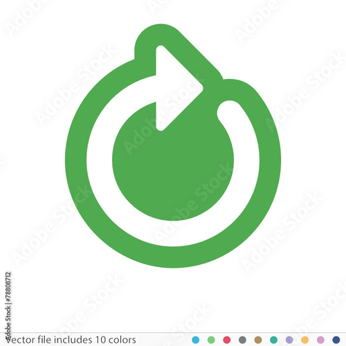Sticker Icon - Vector file includes all colors