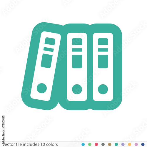 Sticker Icon - Vector file includes all colors