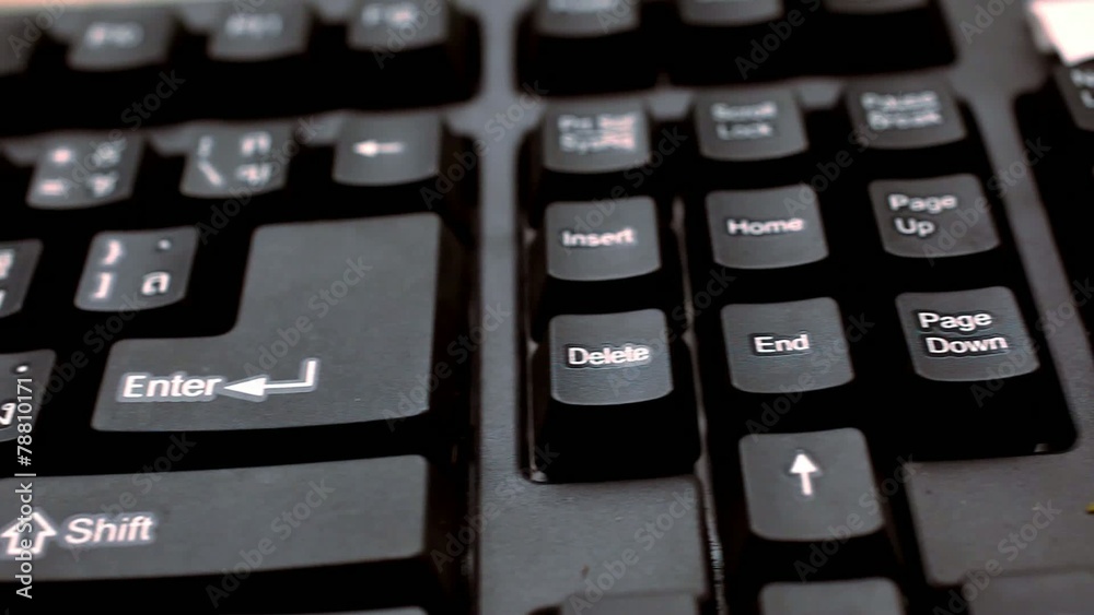 close up of a black keyboard english and thai alphabet. Macro close up of a black keyboard english and thai alphabet. Macro