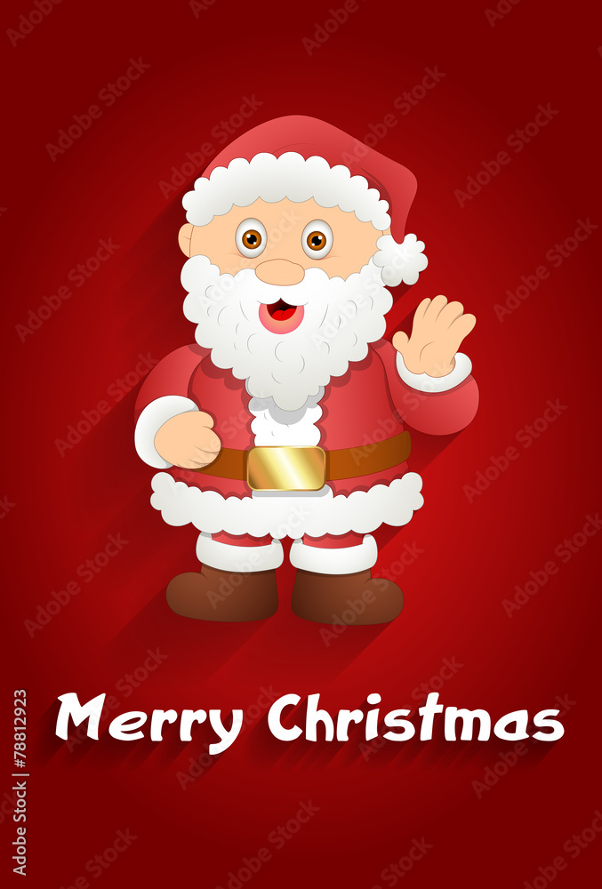 Happy Cartoon Santa Happy Cartoon Santa