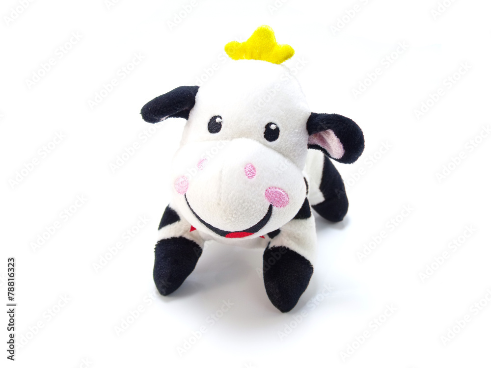 cut cow doll from soft fabric cut cow doll from soft fabric