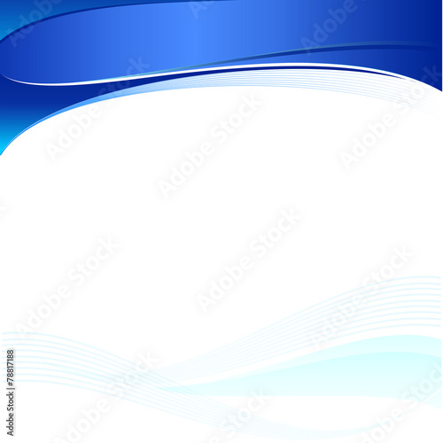 Abstract blue vector background