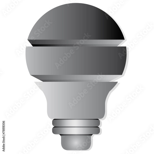 light bulb layer diagram