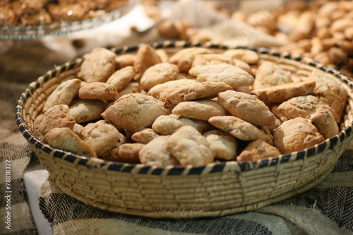 Pabassinas, typical sardinian dessert