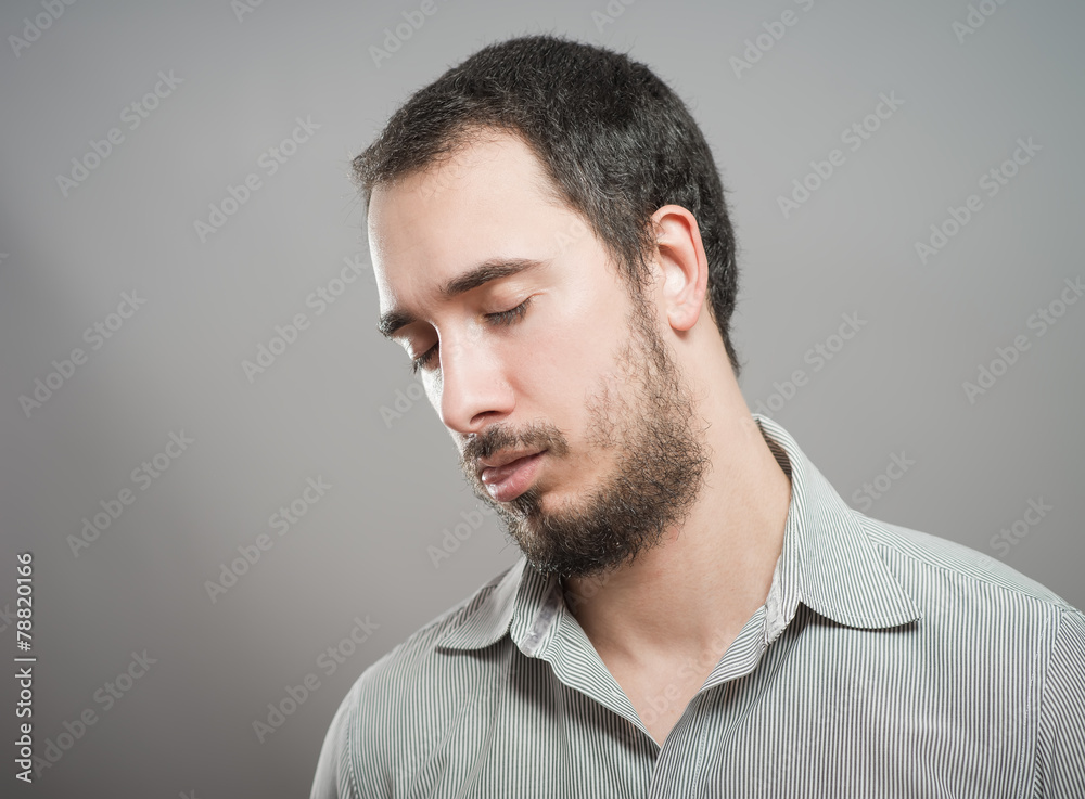 Fototapeta premium man upset