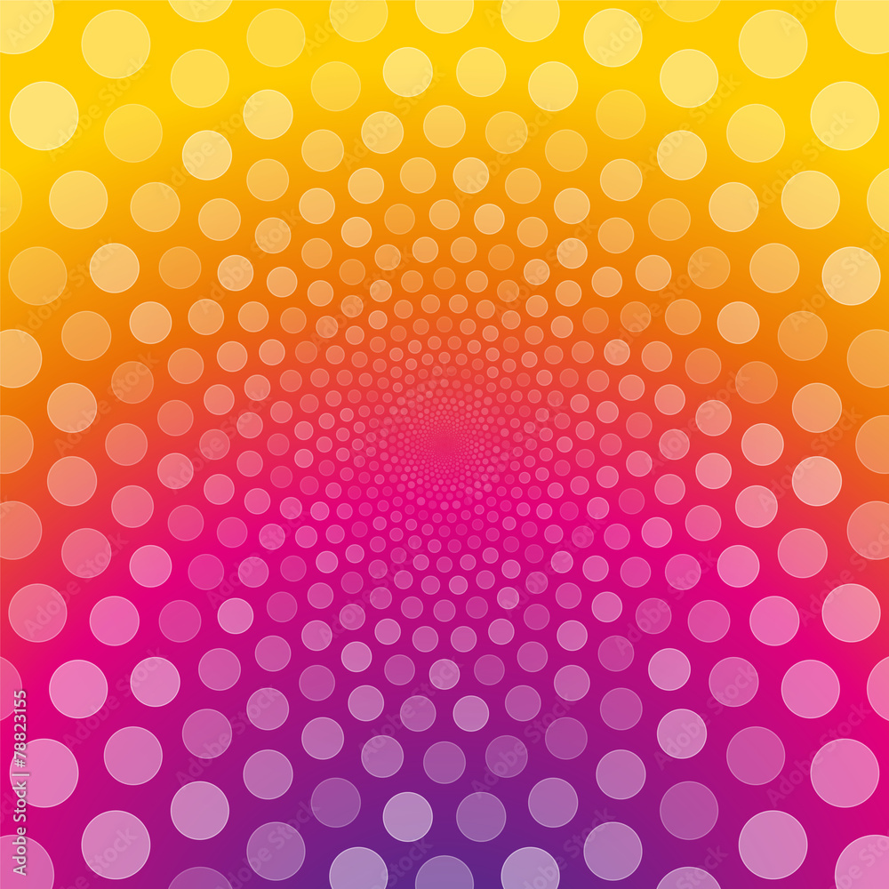 yellow pink purple background with white polka dots yellow pink purple background with white polka dots