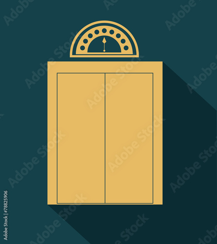 elevator design, vector illustration