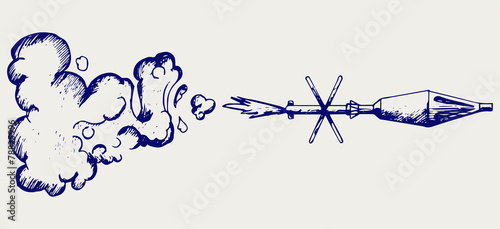 Anti-tank rocket propelled grenade launcher - RPG 7