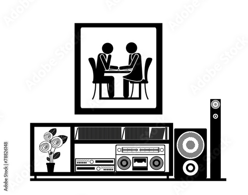 daily activities, design, vector illustration