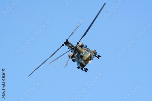 Fototapeta Naklejka Na Ścianę i Meble -  Military helicopter
