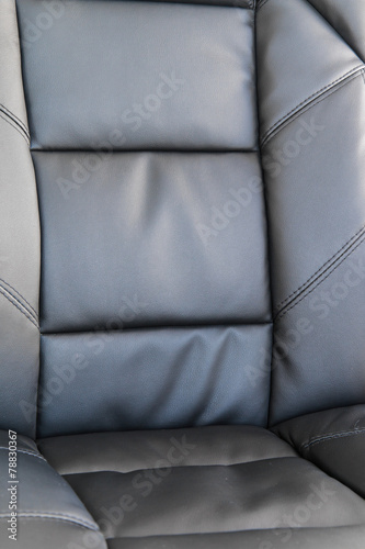 Black upholstery leather © Photo Gallery