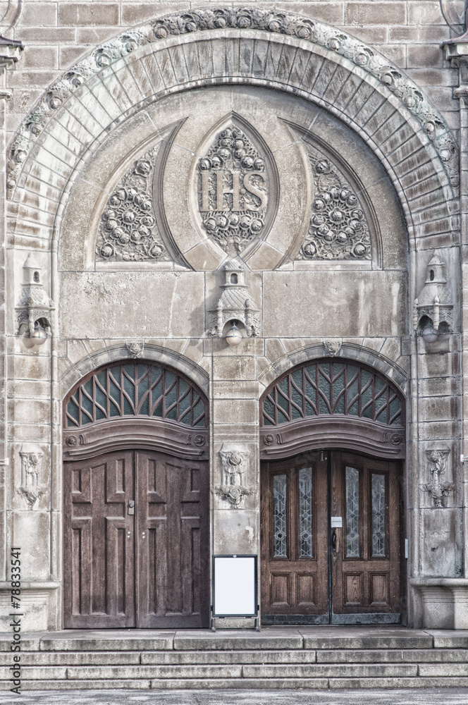 Sankt Johannes Kyrkas Main Entrance