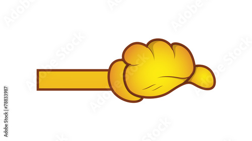 Cartoon Hand Gesture