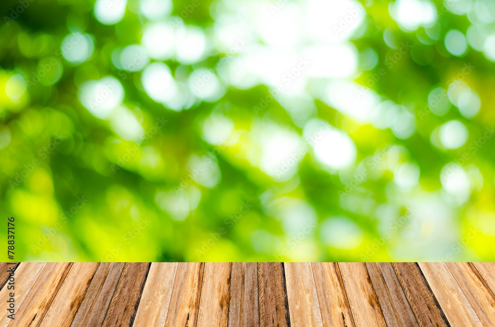 wooden pattern mix with bokeh background wooden pattern mix with bokeh background