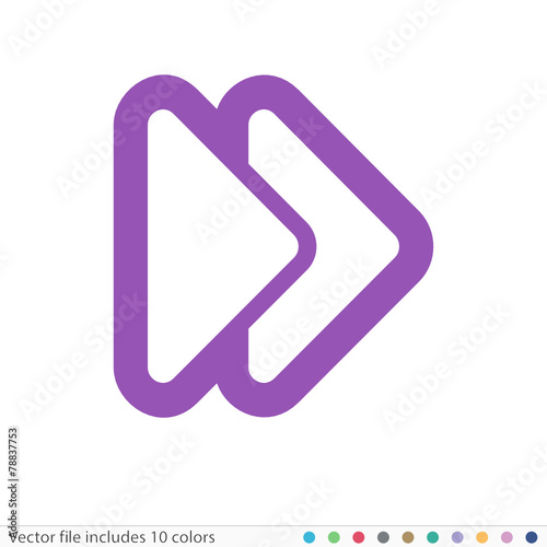 Sticker Icon - Vector file includes all colors