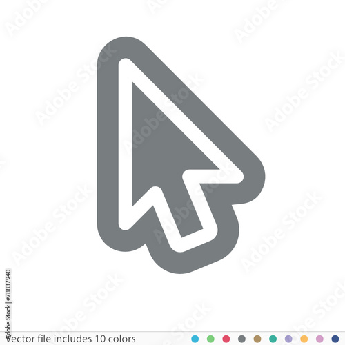 Sticker Icon - Vector file includes all colors