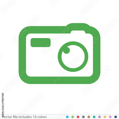Sticker Icon - Vector file includes all colors