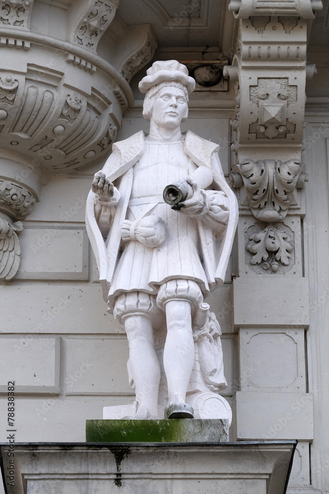 Statue of Art, City Hall, Graz, Styria, Austria