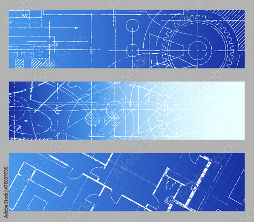 Blueprint Web Banners