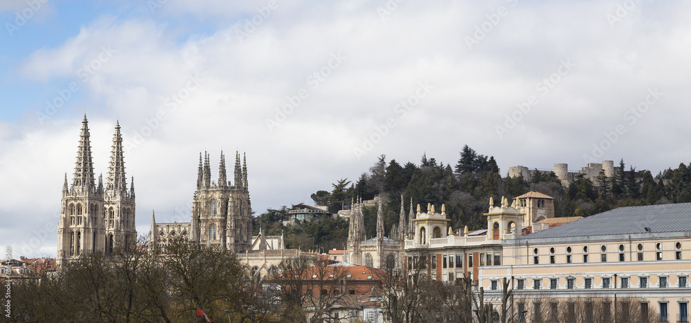 view of Burgos (Spain)