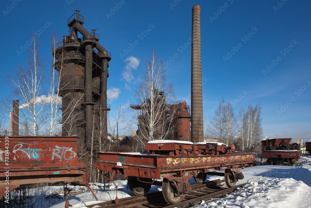 Fototapeta premium Горнозаводской завод-музей. Нижний Тагил