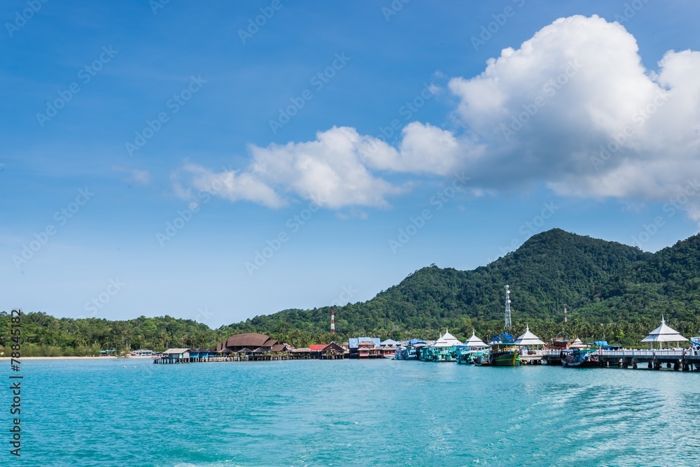 Pier of chang island