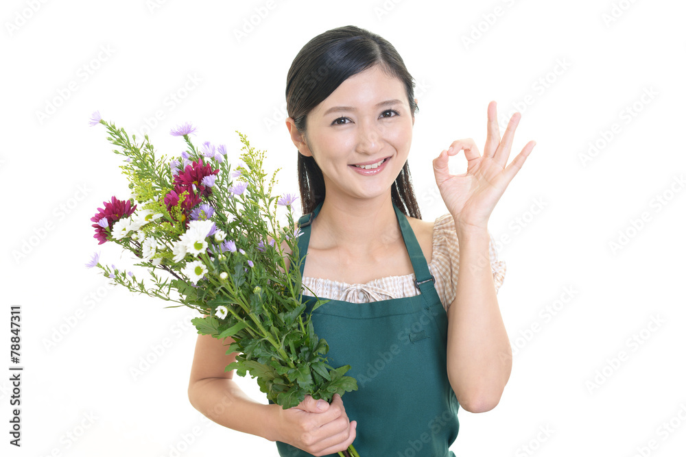 笑顔の主婦 笑顔の主婦