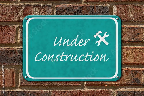 Under Construction Sign