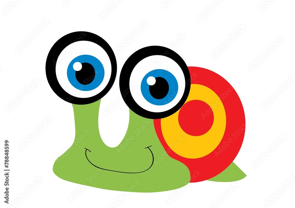 Obraz premium ślimak