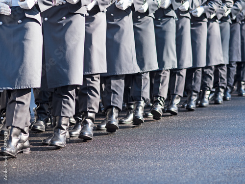 Bundeswehrsoldaten eines Wachregiments