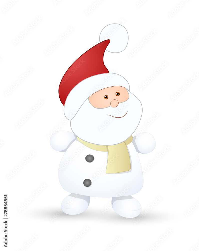 Cute Small Happy Santa Claus Cute Small Happy Santa Claus