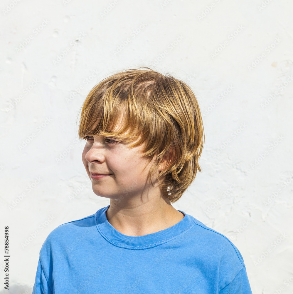 portrait of cute young boy portrait of cute young boy