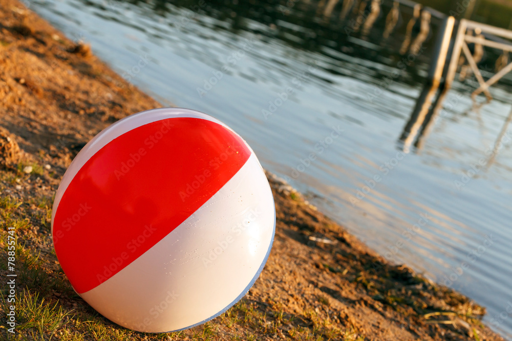 ball on the beach