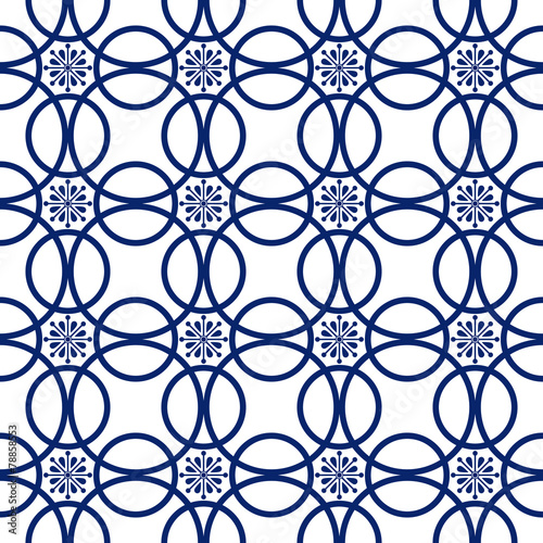 Seamless abstract ethnic ornament