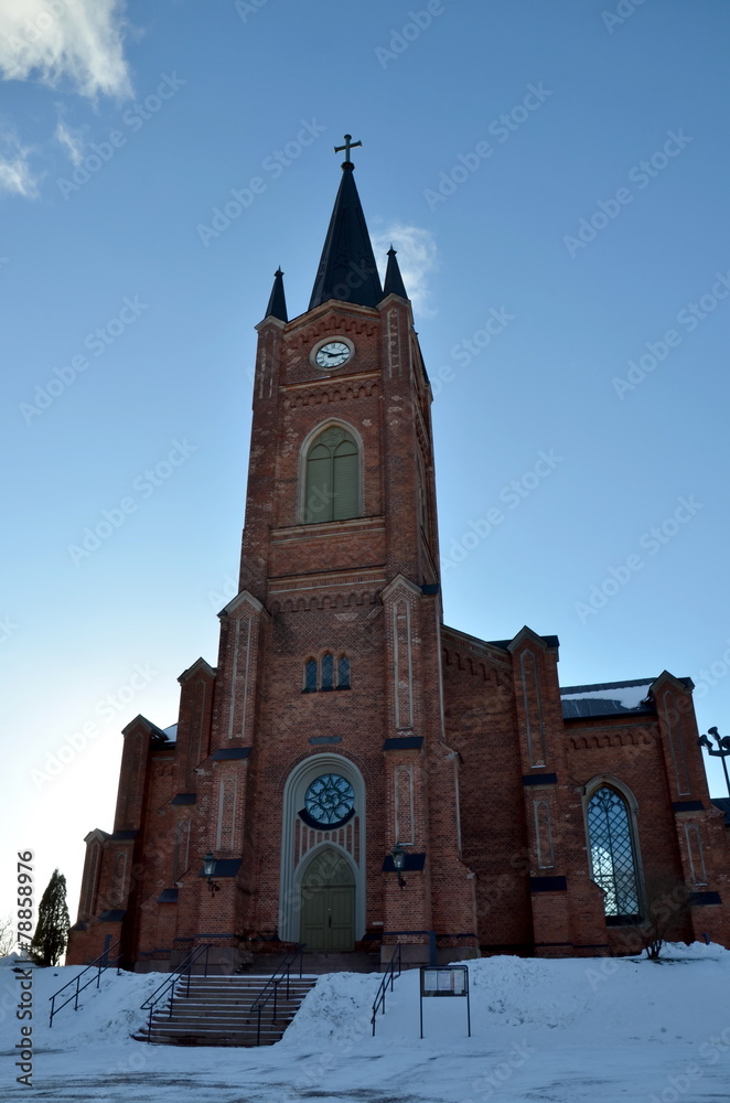 Medieval Catholic Church in Kotka, Finland