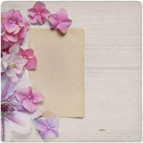 Vintage Flower Background