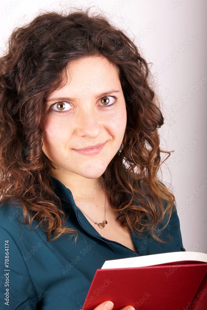 Girl with book Girl with book