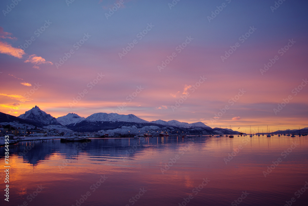 Bahía de Ushuaia, Tierra del Fuego, Patagonia